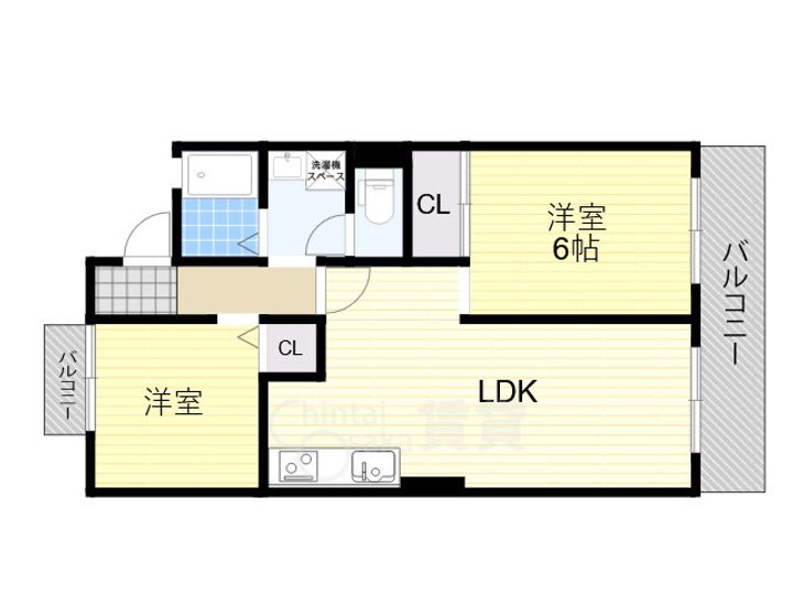 グリーンアレイの間取り