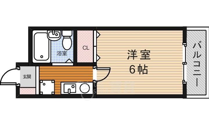 プレステージ住吉の間取り