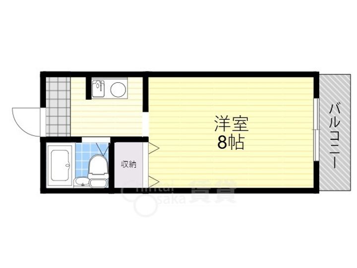 コージィコート瀬川1の間取り
