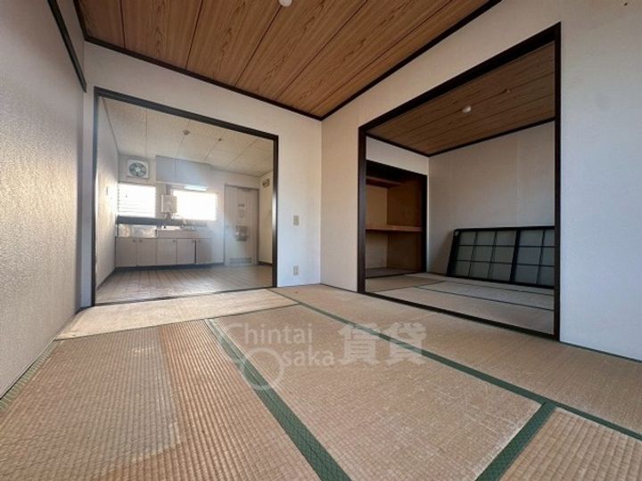 乾ハイツC棟の居間