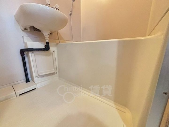 大阪府箕面市箕面4丁目の賃貸マンションの風呂