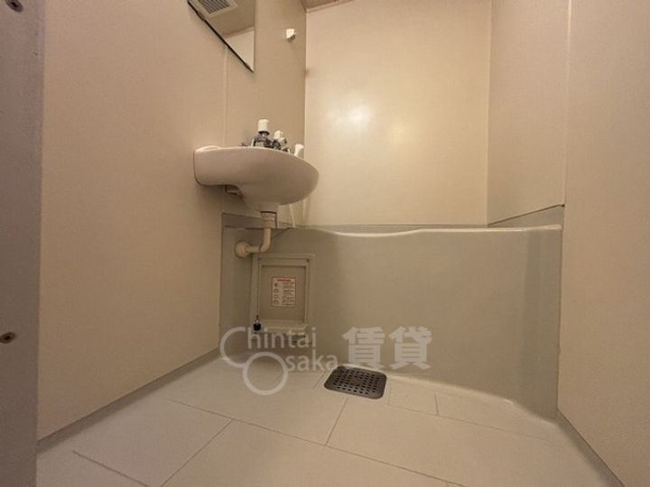 大阪府摂津市鳥飼上5丁目の賃貸マンションの風呂