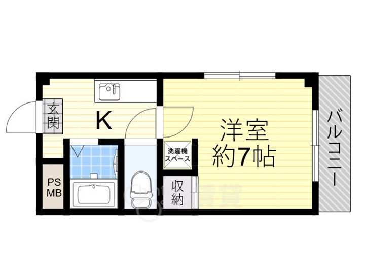 エンジェリマンションの間取り