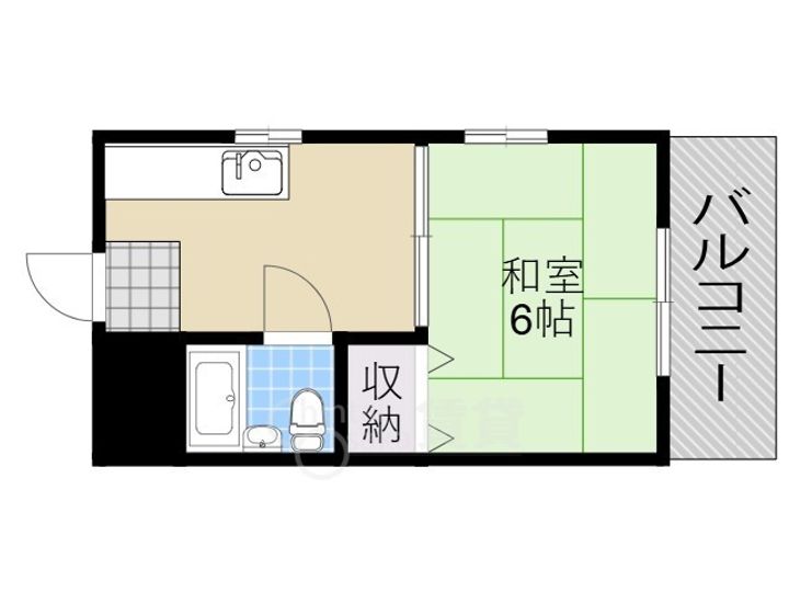コーポキシノの間取り