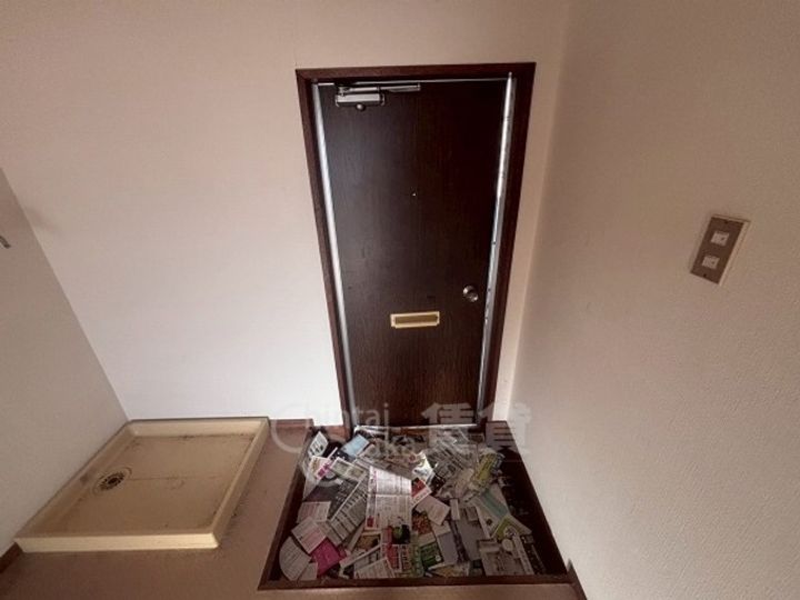 奥田孝コーポの玄関