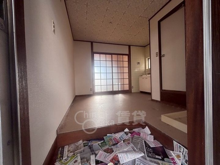 奥田孝コーポの玄関