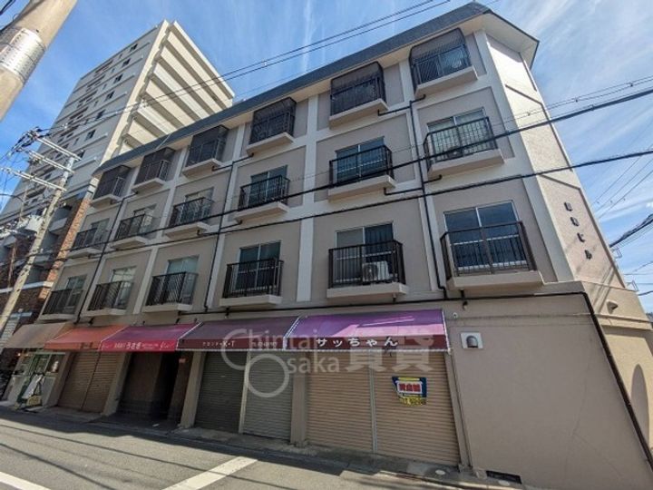 大阪府茨木市駅前4丁目の賃貸マンションの外観