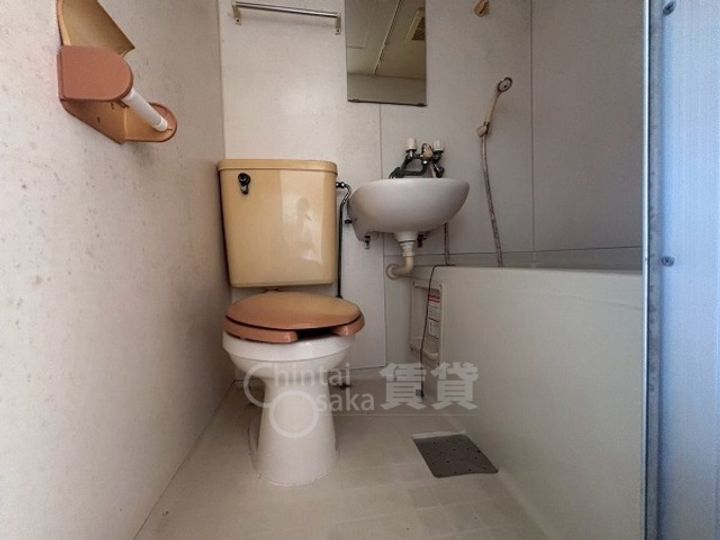 大阪府茨木市大住町の賃貸マンションの風呂