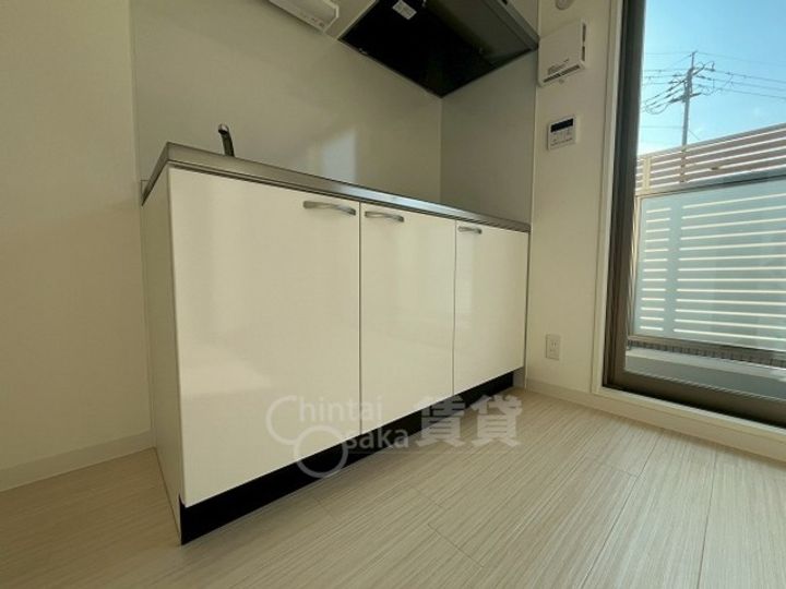 大阪府池田市石橋1丁目の賃貸マンションのキッチン