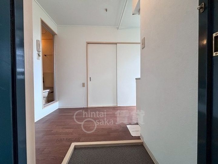 大阪府摂津市正雀本町1丁目の賃貸マンションの玄関