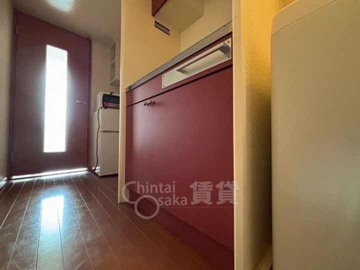 大阪府摂津市鶴野4丁目の賃貸マンションのキッチン