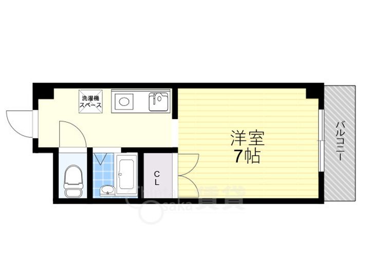 ピアレゾン十三東の間取り