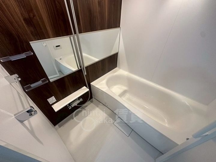 大阪府茨木市東奈良2丁目の賃貸マンションの風呂