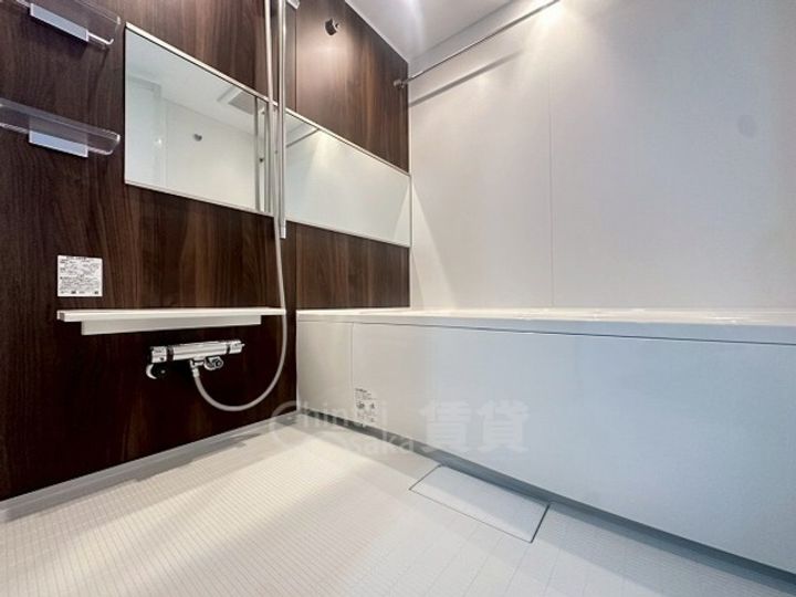 大阪府茨木市東奈良2丁目の賃貸マンションの風呂