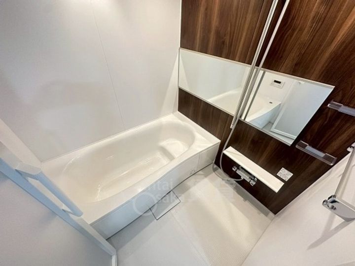 大阪府茨木市東奈良2丁目の賃貸マンションの風呂