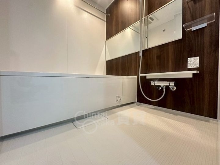 大阪府茨木市東奈良2丁目の賃貸マンションの風呂