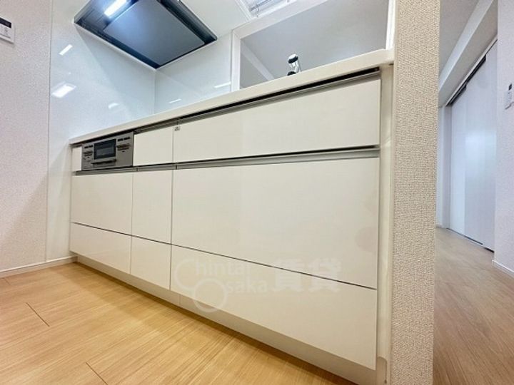大阪府茨木市東奈良2丁目の賃貸マンションのキッチン