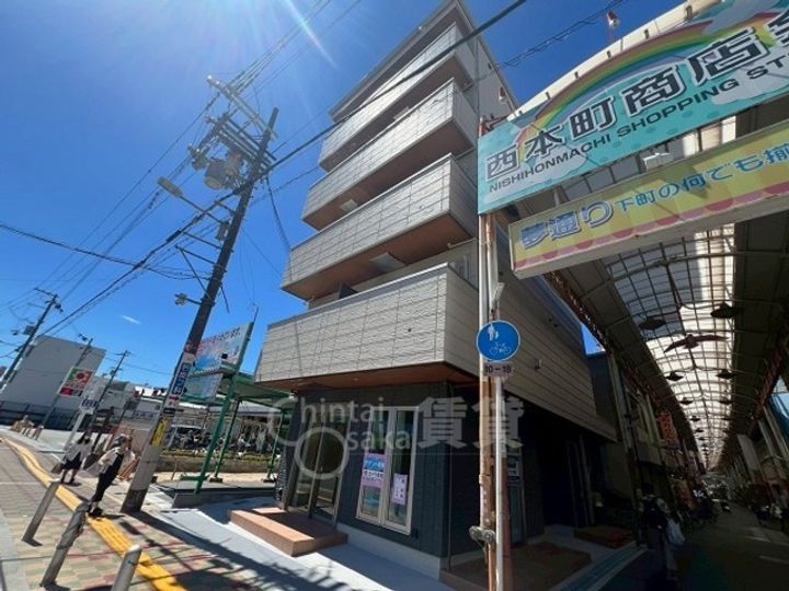大阪府豊中市庄内西町3丁目の賃貸マンションの外観
