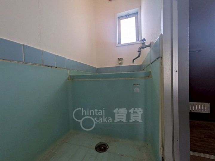 大阪府茨木市上中条2丁目の賃貸アパートの風呂