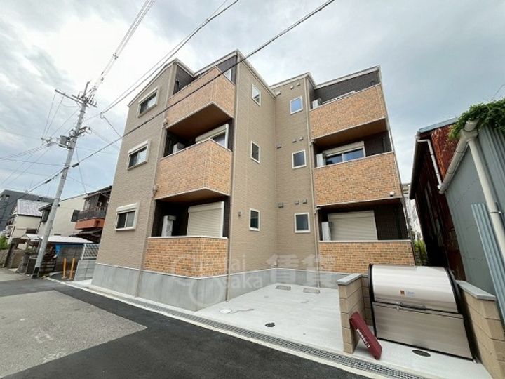 大阪府豊中市螢池東町3丁目の賃貸アパートの外観