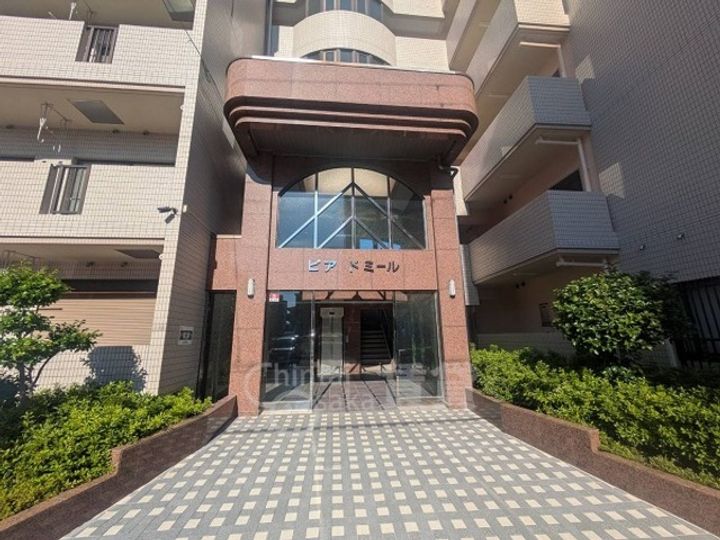 大阪府茨木市若園町の賃貸マンションの玄関