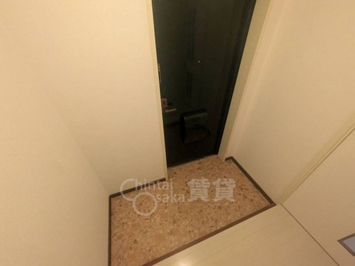 大阪府茨木市若園町の賃貸マンションの玄関
