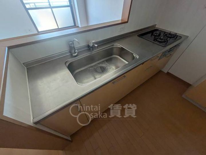 大阪府茨木市星見町の賃貸マンションのキッチン