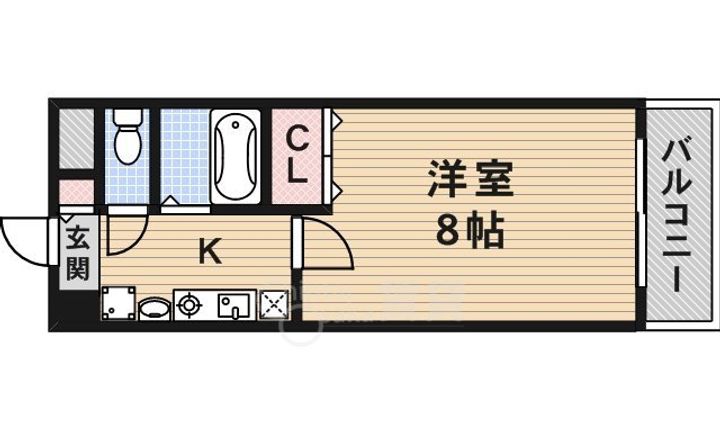 エクセルハイツの間取り