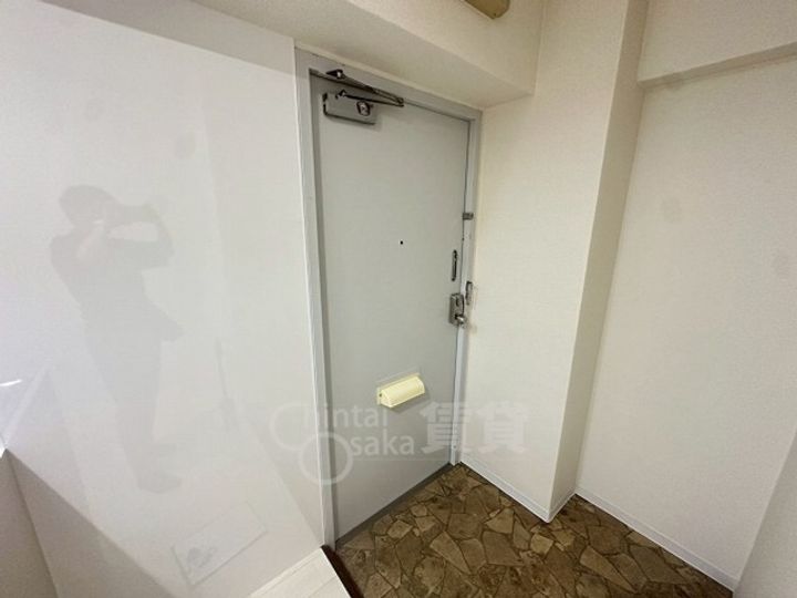 大阪府大阪市淀川区西中島6丁目の賃貸マンションの玄関