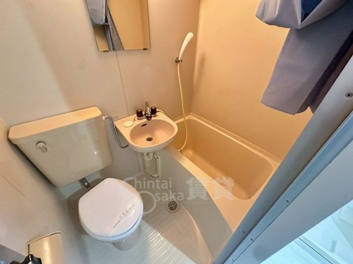 大阪府大阪市淀川区西中島6丁目の賃貸マンションの風呂