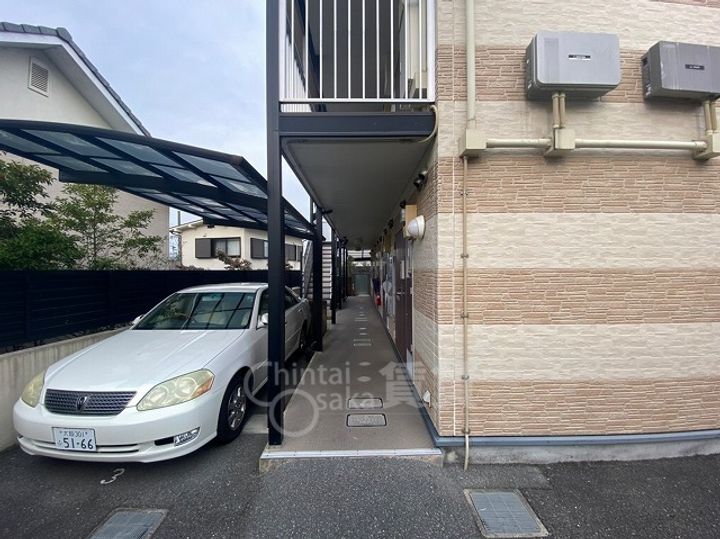 スカイヒルズの玄関