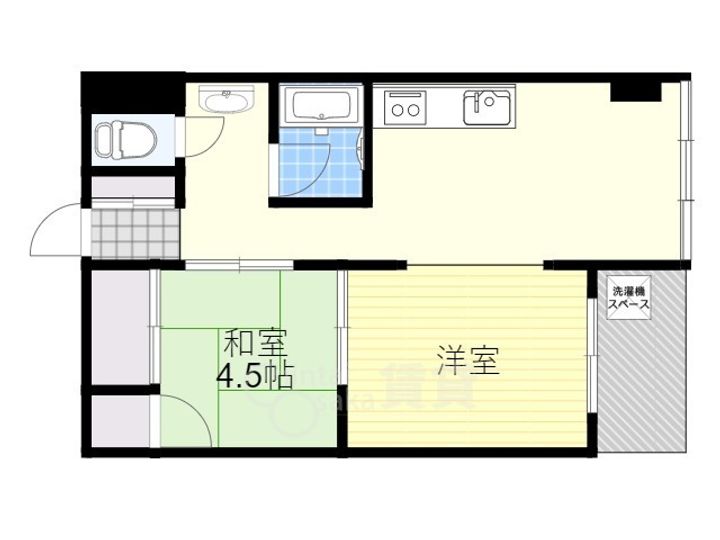 コーポ糠谷の間取り
