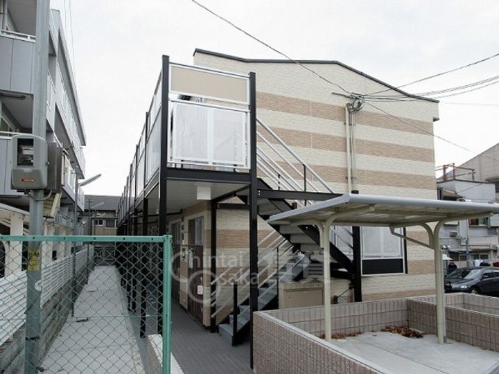 大阪府大阪市淀川区十八条3丁目の賃貸マンションの外観