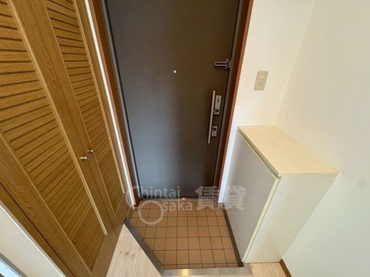 大阪府大阪市東淀川区柴島3丁目の賃貸マンションの玄関