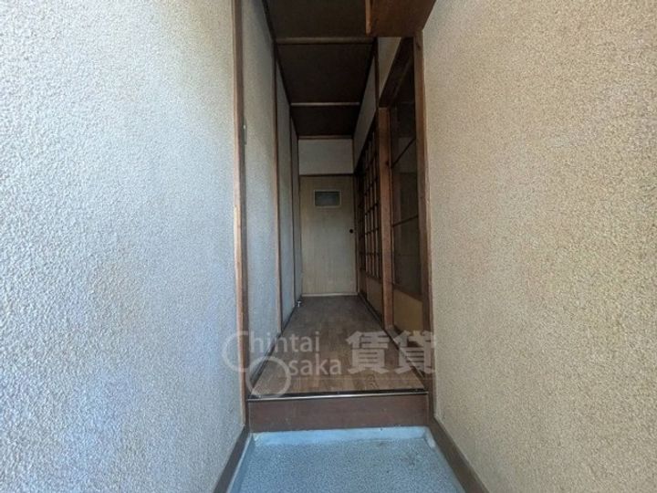 大阪府摂津市北別府町(一戸建)の賃貸物件の玄関