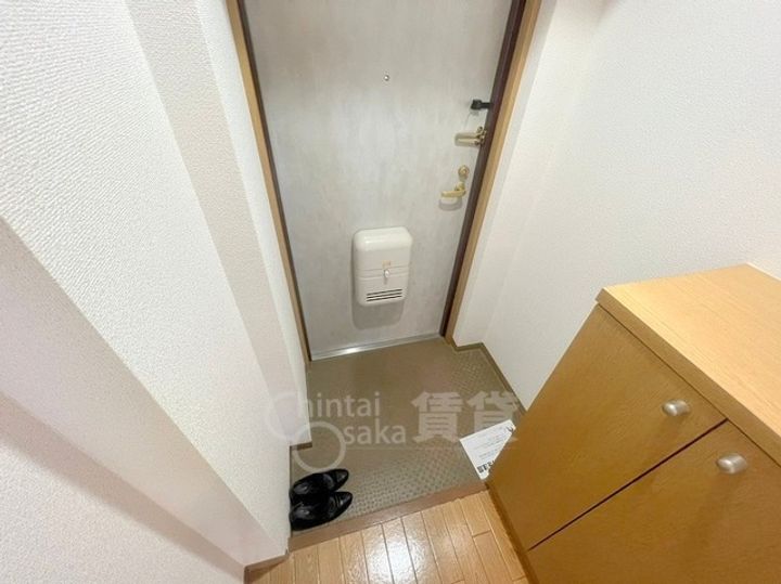 大阪府大阪市東淀川区東中島1丁目の賃貸マンションの玄関