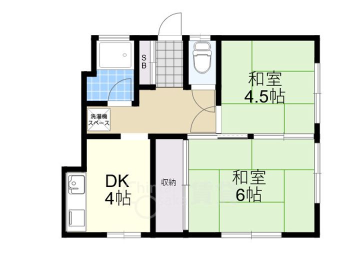 八番館の間取り