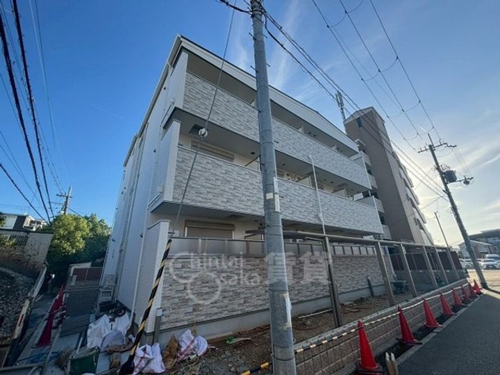 大阪府池田市豊島南1丁目の賃貸アパートの外観