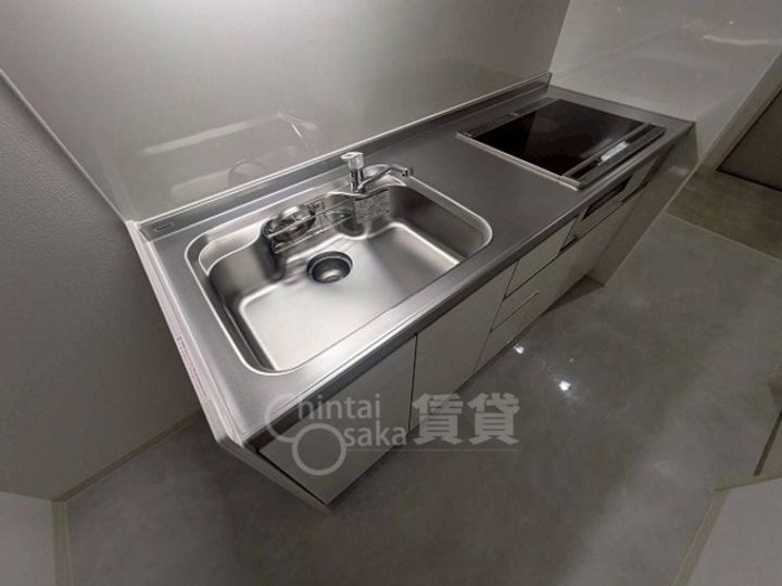 大阪府池田市豊島南1丁目の賃貸アパートのキッチン