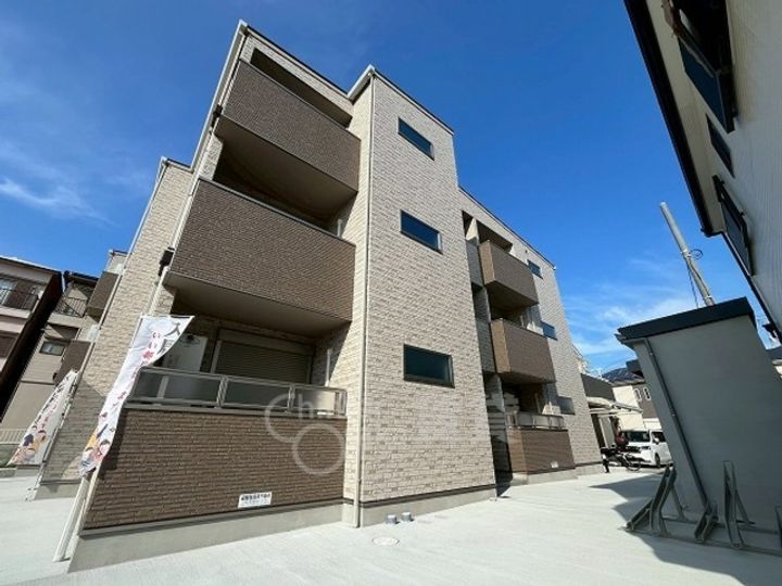 大阪府吹田市岸部北3丁目の賃貸アパートの外観