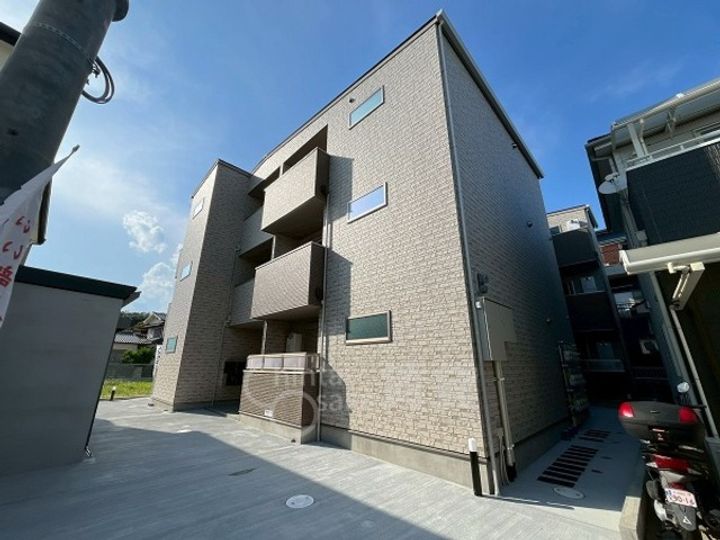 大阪府吹田市岸部北3丁目の賃貸アパートの外観