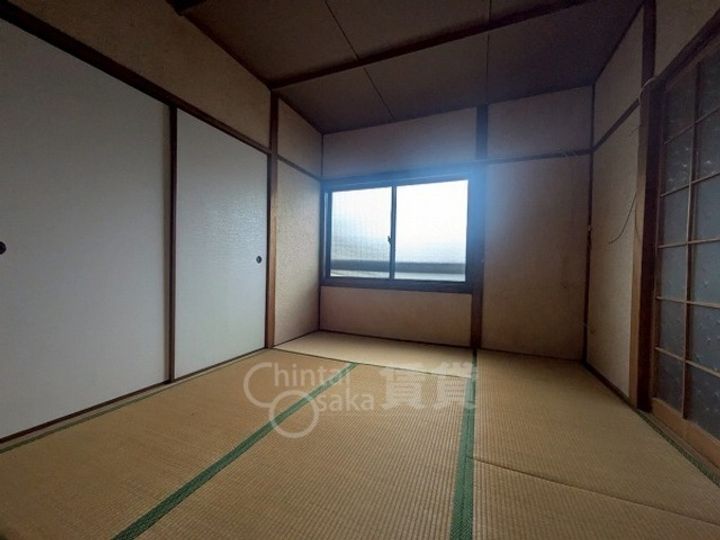 大阪府摂津市鳥飼和道1丁目の賃貸アパートの居間