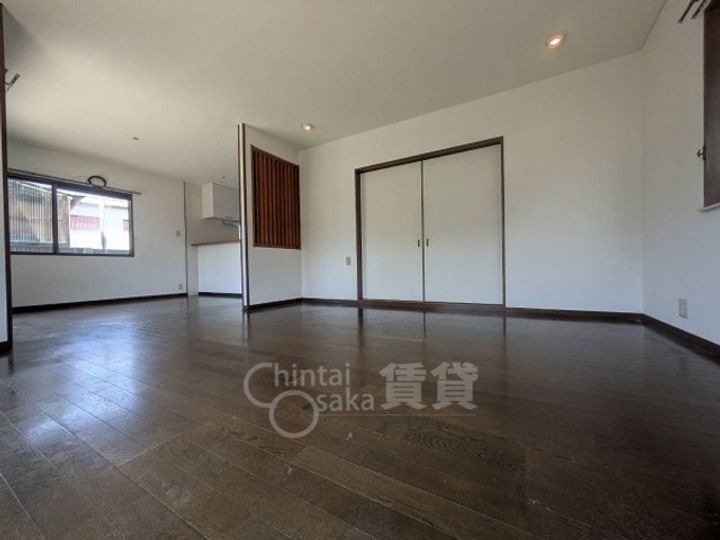大阪府摂津市別府1丁目(一戸建)の賃貸物件の居間