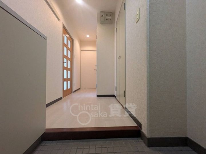 グリーン平尾の玄関