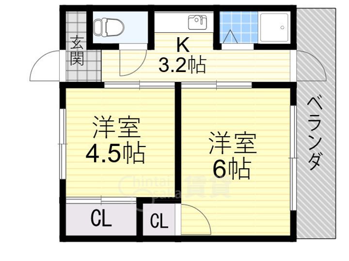 グレースマンションの間取り