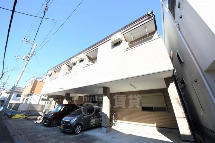 大阪府大阪市城東区今福西3丁目の賃貸アパートの外観