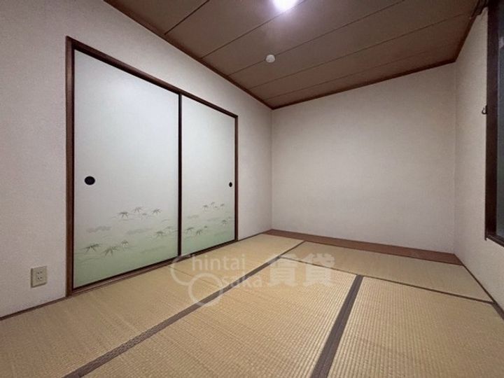 阪口ハイツの居間
