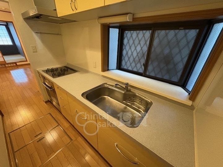大阪府大阪市福島区大開1丁目(一戸建)の賃貸物件のキッチン
