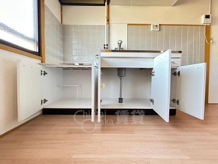 アイランド箕面のキッチン