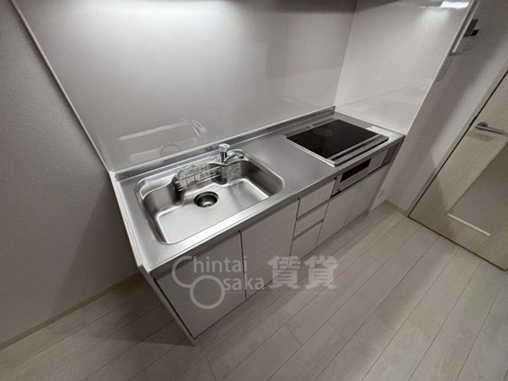 大阪府摂津市一津屋1丁目の賃貸アパートのキッチン